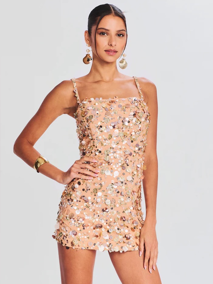 Retrofete Zhuri Embellished Dress